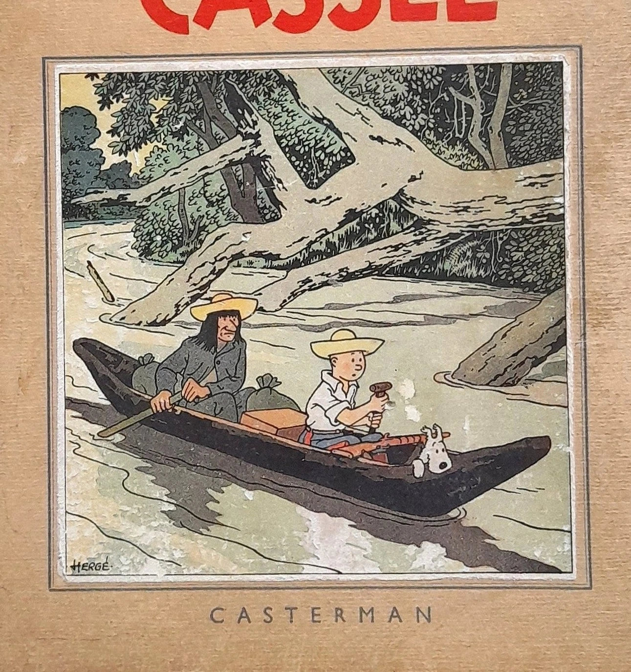 Tintin – L’Oreille Cassée – Édition Originale A2 N&B – 11/1937