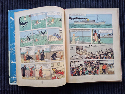 Tintin – Au Congo – B1 – Originale Première Édition Couleur – 1946