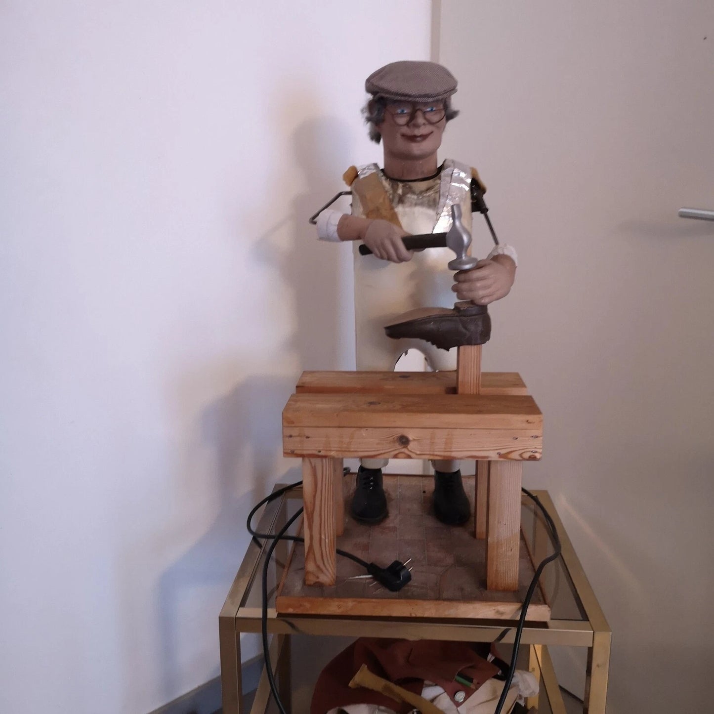 Automate de Vitrine Cordonnier « Chauss'Chic » Estaires | Années 1950-1960