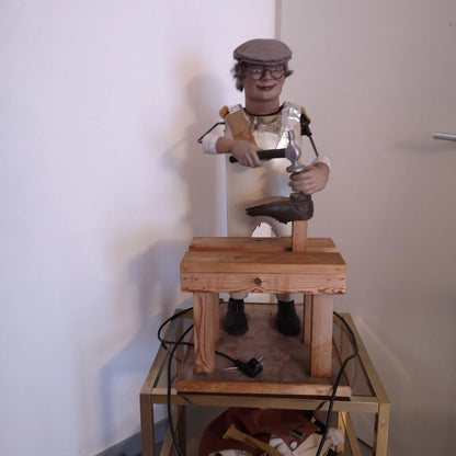 Automate de Vitrine Cordonnier « Chauss'Chic » Estaires | Années 1950-1960