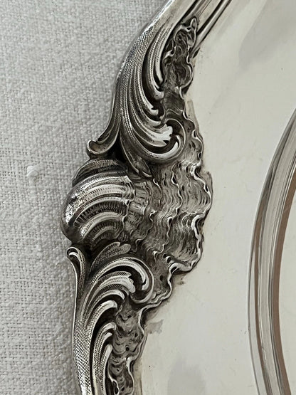 Plat Service Argent Massif Cardeilhac Louis XV