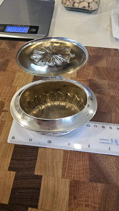 Paire Boîtes à Thé Argent Salters Hall Londres