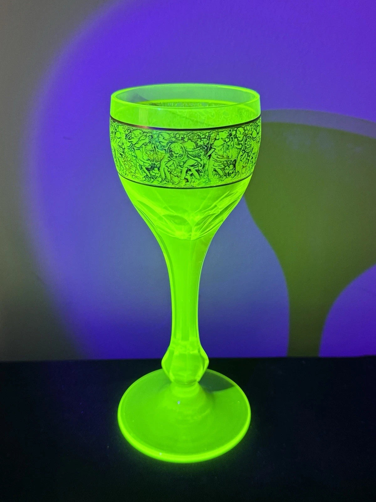 Coupe Art Déco Bohème Tchèque Moser – Signée
