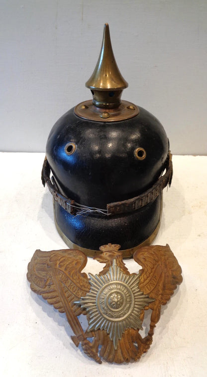 Pickelhaube 5e Régiment Garde Prussienne Mod. 95 – Marqué G.G.R.5
