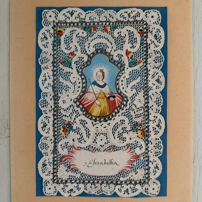 Canivet Conventuel Début XVIIIe Siècle — Sainte Elisabetha