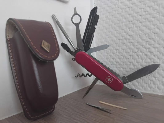 Couteau Wenger Bergeon Minathor – Canif Horloger Suisse Vintage